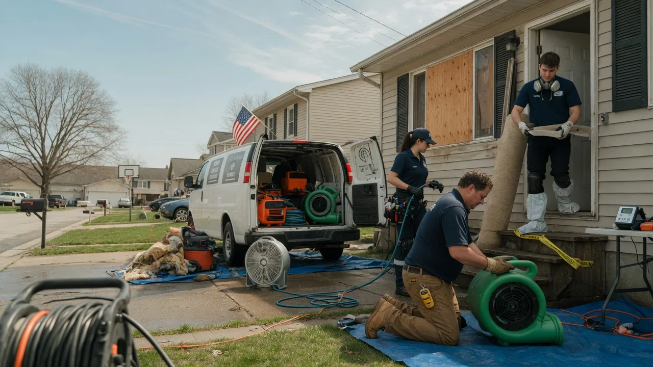 Water Damage Restoration in Harrisburg, OH near me